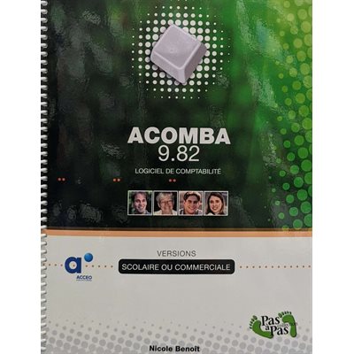 Acomba 9.82 Logiciel de comptabilité