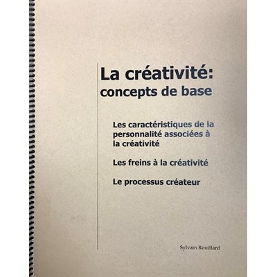 La créativité: Concept de base